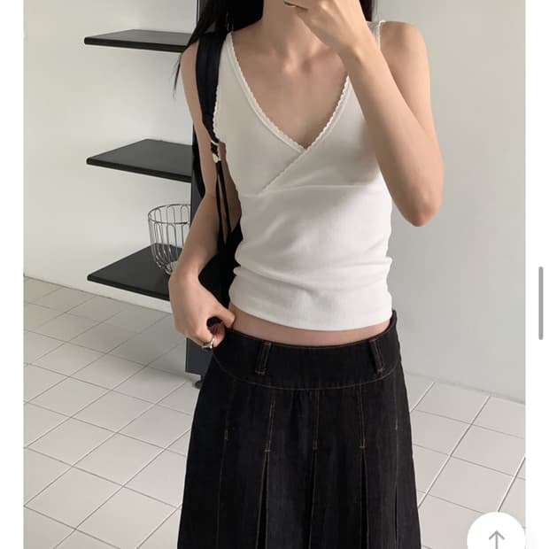 메이비베이비 Prunu Sleeveless 화이트