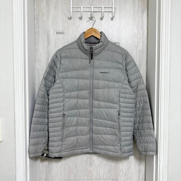 남성 105 / 머렐 덕다운 그레이 경량패딩