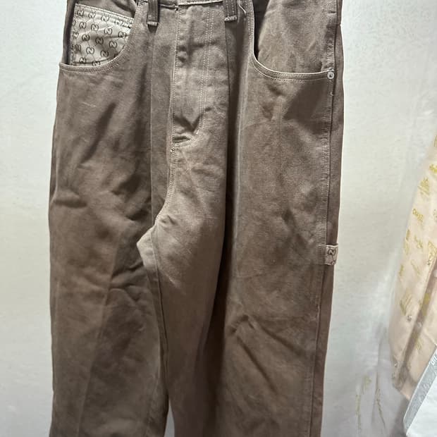 90s GODBODY 와이드팬츠 리폼 30-32