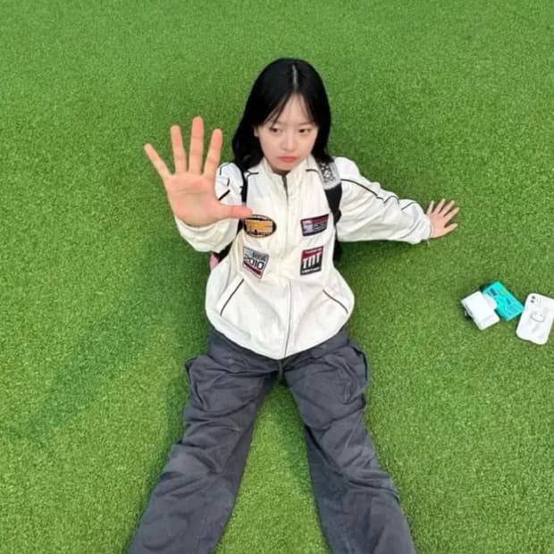 디스이즈네버댓 레이싱 자켓 s