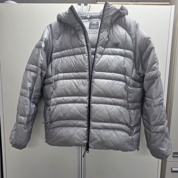 뉴발란스 UNI 플라잉77 슈퍼라이트 후드 구스경량패딩 100사이즈