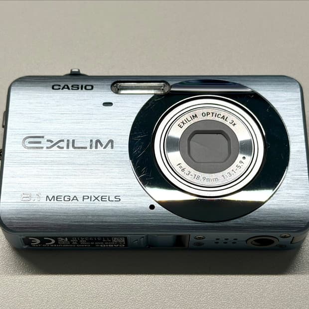 카시오 엑슬림 Z80 블루