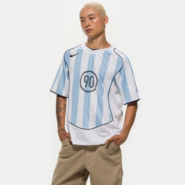 XL XXL 새제품) 나이키 토탈 90 드라이핏 사커 저지 아르헨티나
