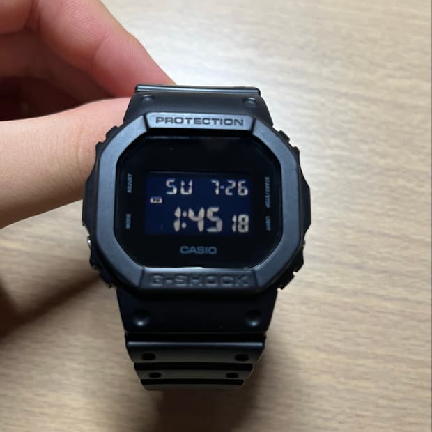 카시오 지샥 DW 5600BB 1 블랙