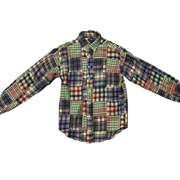 랄프로렌 빈티지 패치워크 셔츠