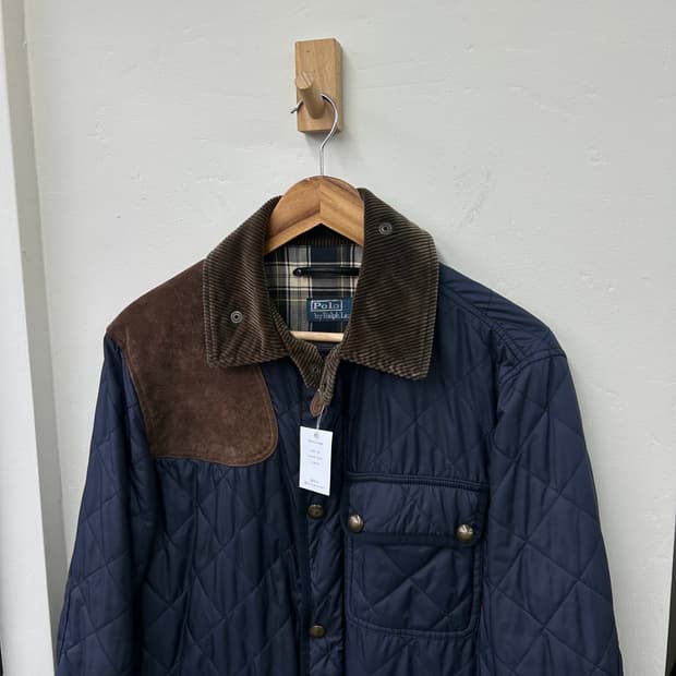 15267- 폴로 랄프로렌 네이비 캠튼 퀄팅 자켓