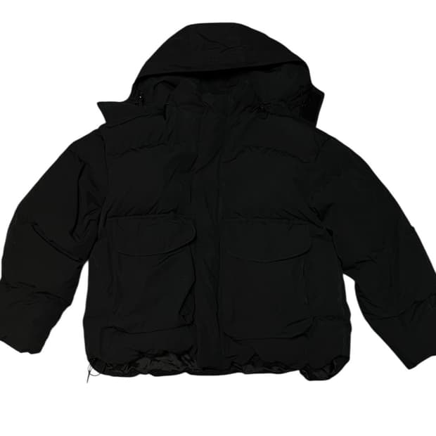 네이더스 21fw 구스다운 패딩 블랙 / 4사이즈