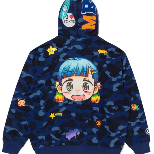 베이프 무라카미다카시 스튜디오 MR. 콜라보 샤크후디