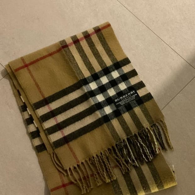 버버리 머플러 정품