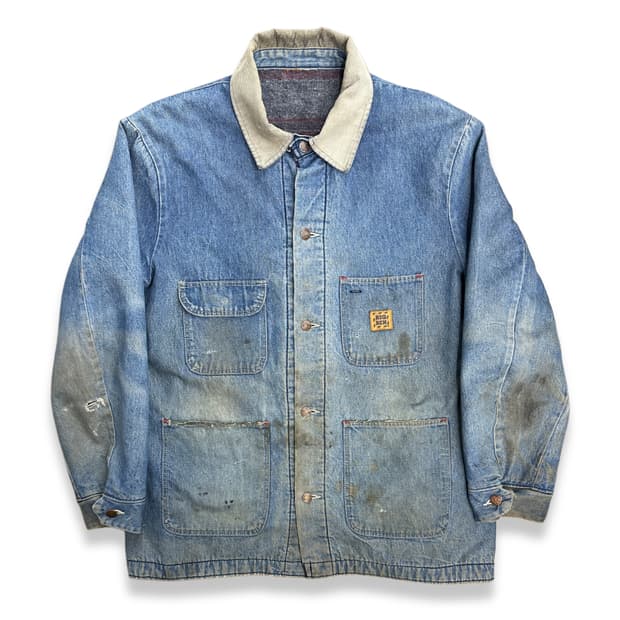 80s Big Ben 데님 초어 자켓 XL
