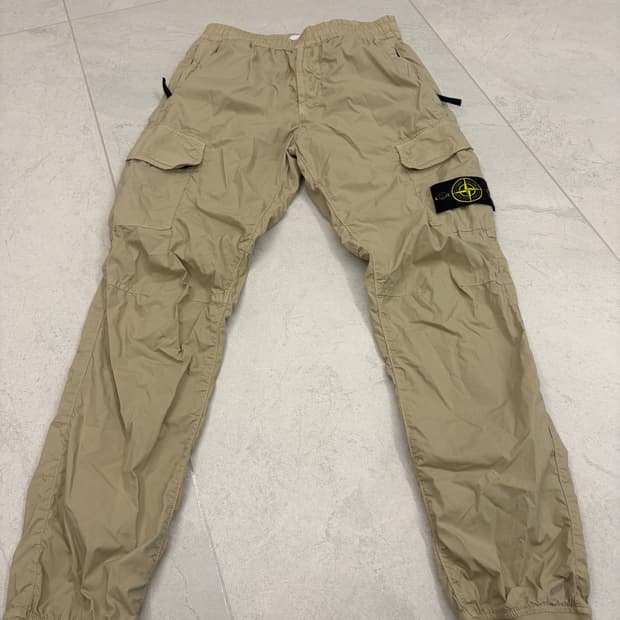 스톤아일랜드 21SS 카고 조거 밴딩 팬츠