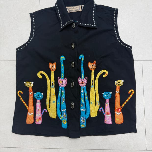 하구미 고양이 조끼
