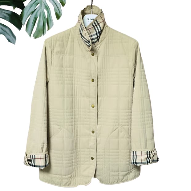 버버리 퀼팅자켓/여77