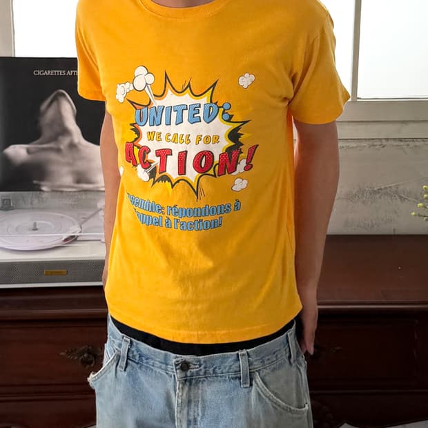 빈티지 반팔 티셔츠