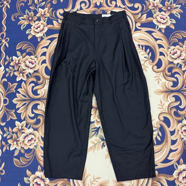 (L)아트이프액츠 Art if acts 와이드 슬랙스(블랙)