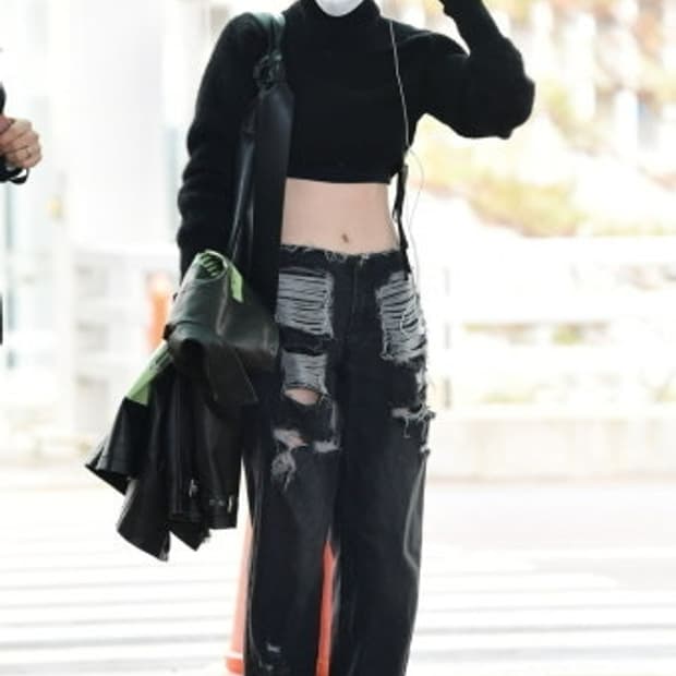 게이트리스 찢청 데님