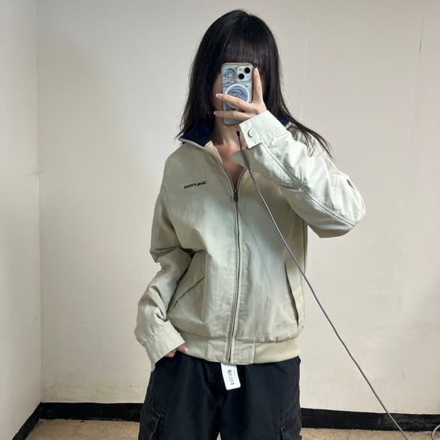 Tommy Hilfiger Beige Windbreaker