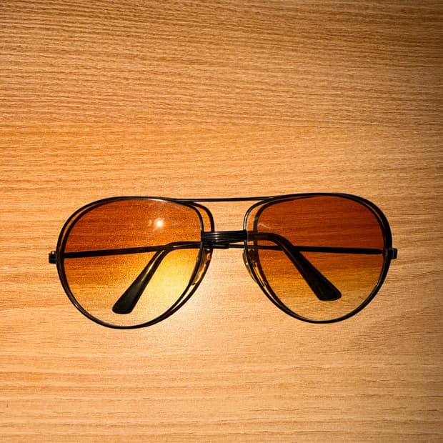 일본 빈티지 파일럿 선글라스 