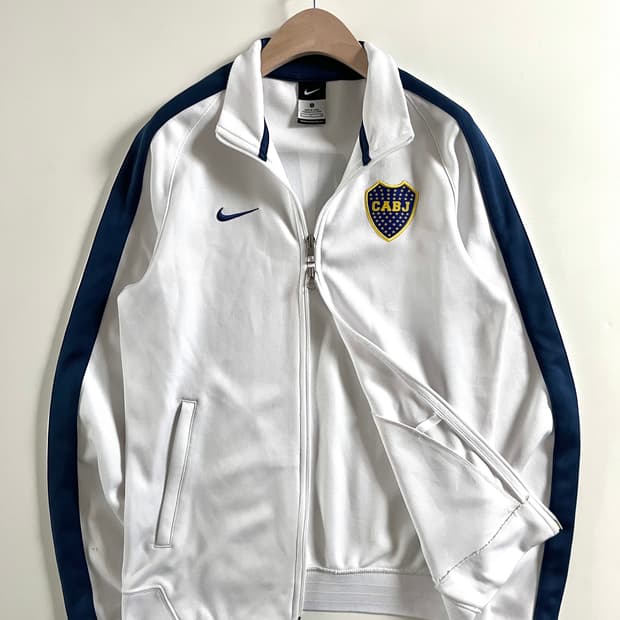 Nike 나이키 CABJ 화이트 컬러 사이드라인 트랙탑