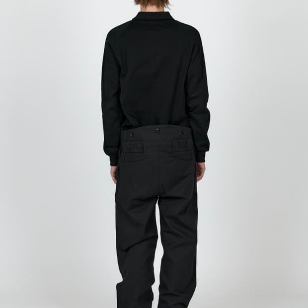 MPa RAISED WAIST PANTS (BLACK)