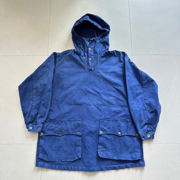 50s 스웨덴군 M39 스노우 파카 블루 염색 개체 105