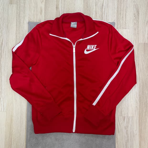[A급] 포인트 쨍쨍❤️나이키 트랙 자켓 레드 M
