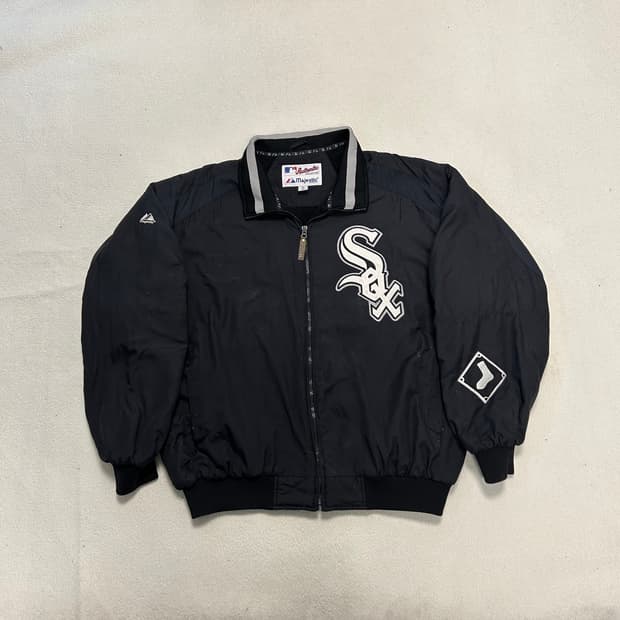 마제스틱 화이트삭스 점퍼