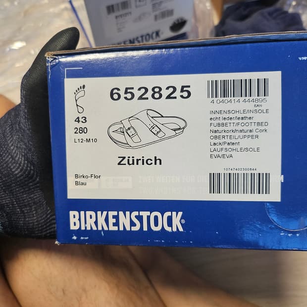 버켄스탁 Zurich 샌들 Blau 43사이즈