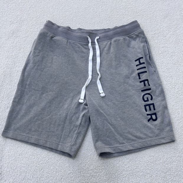M 타미힐피거 사이드 레터링 반바지 0306E