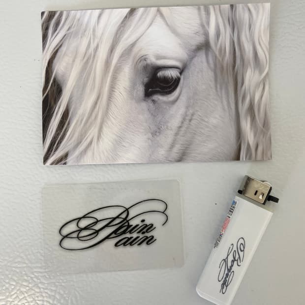 본네 bonnae 팝업 굿즈 라이터 카드엽서