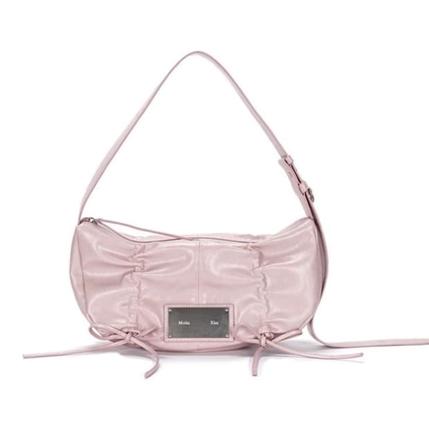 마뗑킴 RIBBON ROUND BAG 리본 숄더백