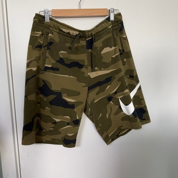 나이키 카모팬츠 반바지 L