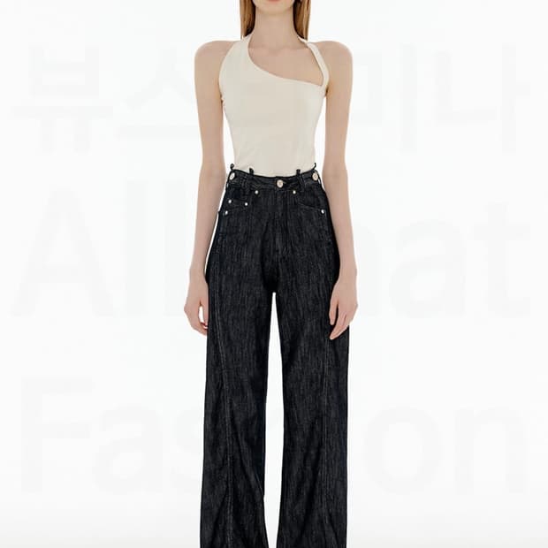 YUSE 유즈 생지 데님 팬츠