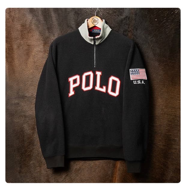 폴로 랄프로렌 플리스 집업