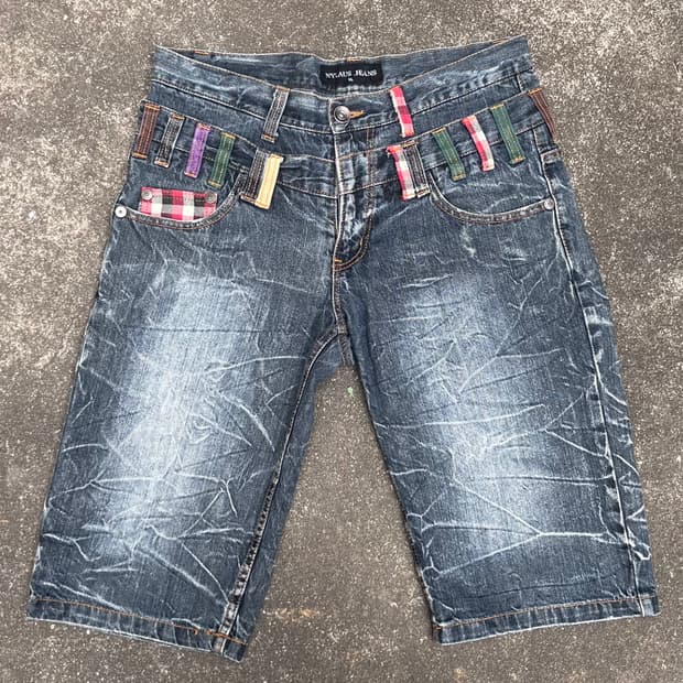 Nylans jeans 데님 하프팬츠