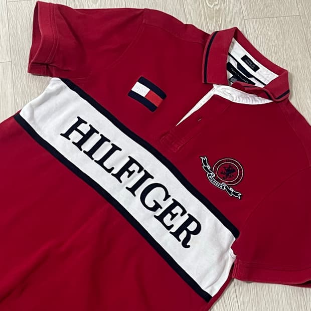 타미힐피거 빅로고 카라티 