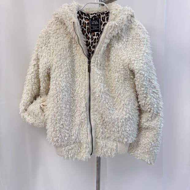 CECIL McBEE 뽀글이 호피 안감 점퍼