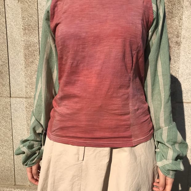 long long stripe sleeve