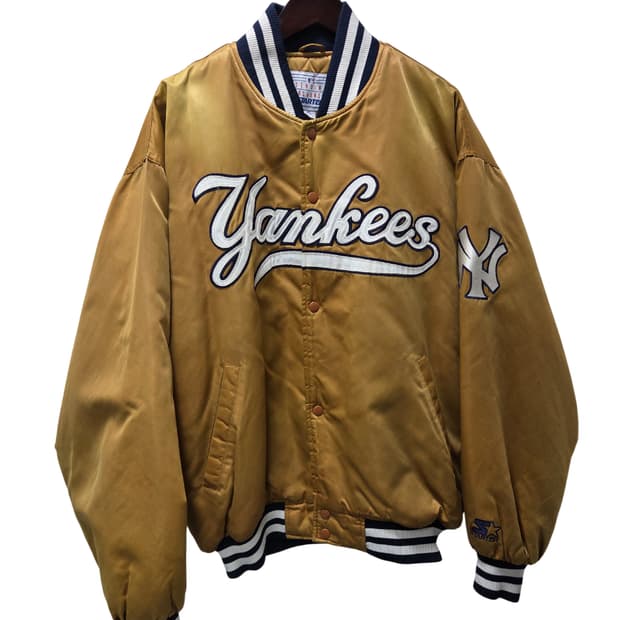 스타터 뉴욕 양키스 스타디움 자켓