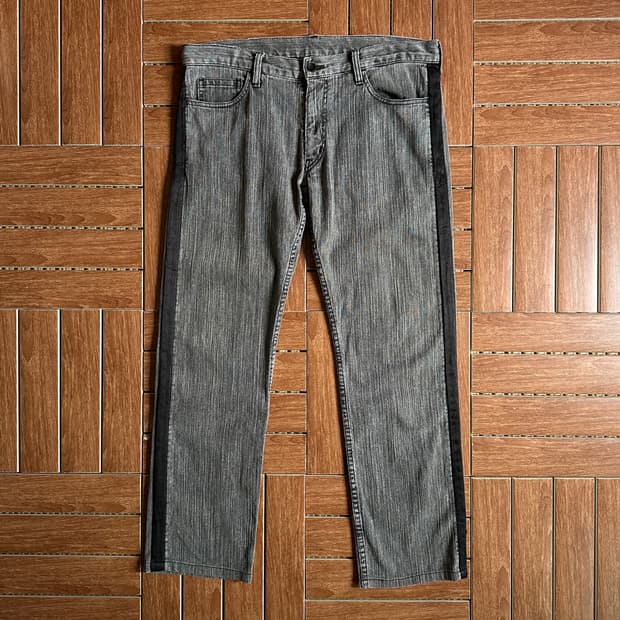 Comme des garcons homme side line denim