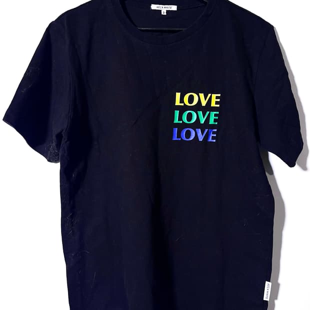 AECA WHITE LOVE 티셔츠