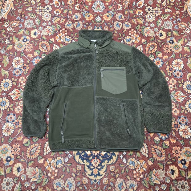 유니클로 x 엔지니어드 가먼츠 집업 플리스 (L)