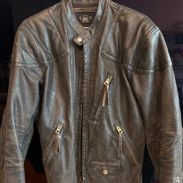 RRL 모토자켓 레더 M사이즈
