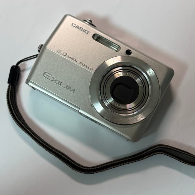 (최저가) 카시오 Casio exilim ex-z600 실버 디지털 카메