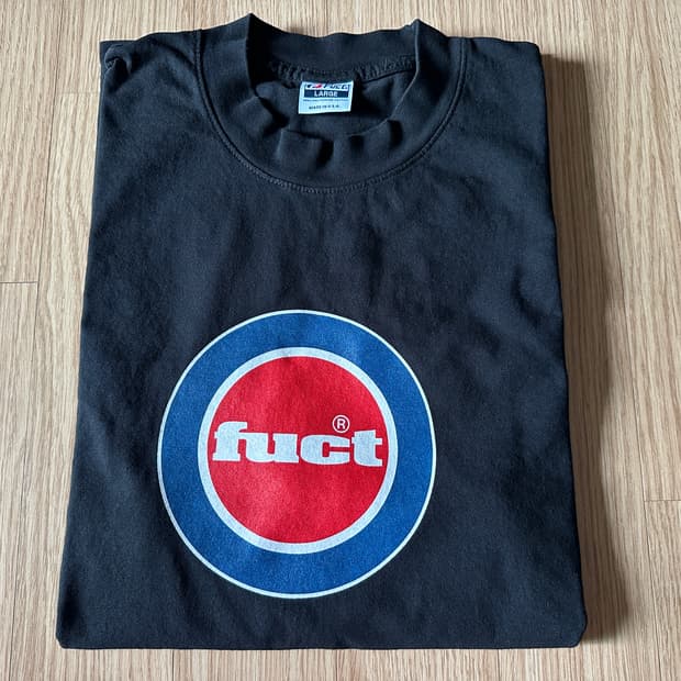 Fuct 퍽트 써클 로고 블랙 L