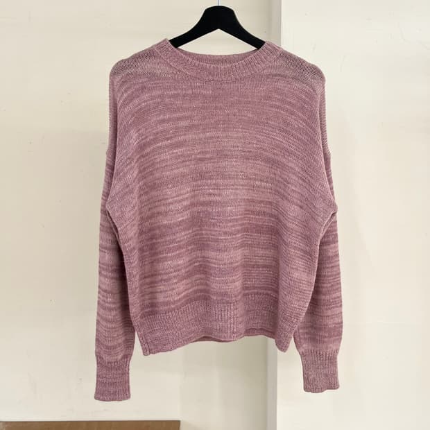 이자벨 마랑 핑크 알파카 울 니트