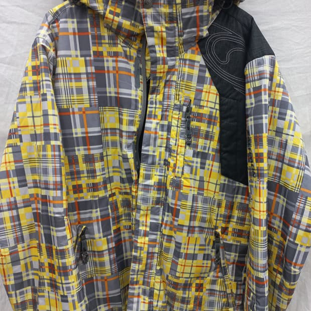 살로몬 체크 스키/보드 자켓 100