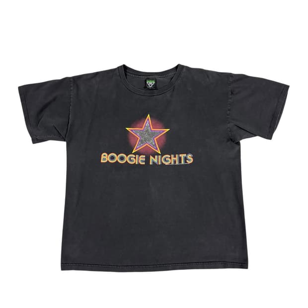 빈티지 90s Boogie Nights 부기나이트 무비 프로모 티셔츠