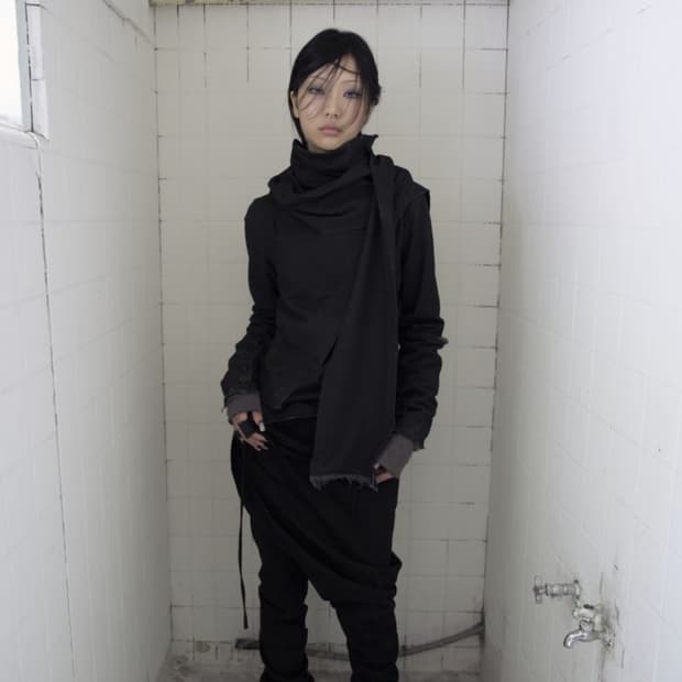 하르테 올뎀 스카프 자켓