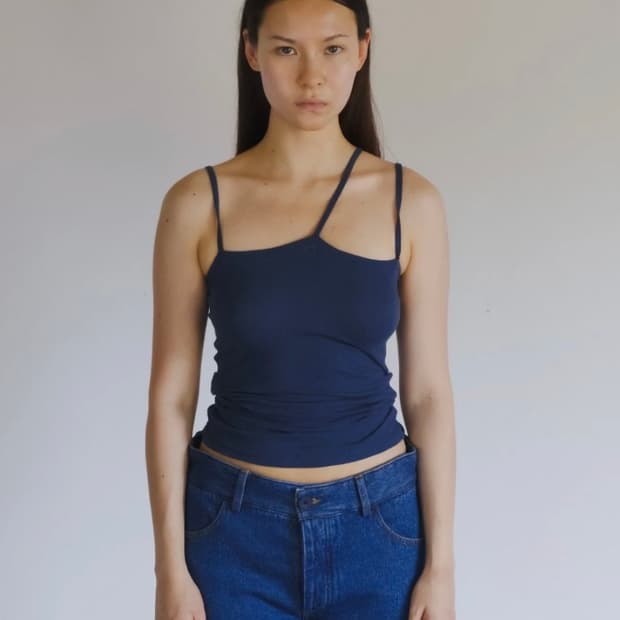 (XS,S,M,L) 베이스레인지 Nida 탱크탑 / 프레스톤 블루